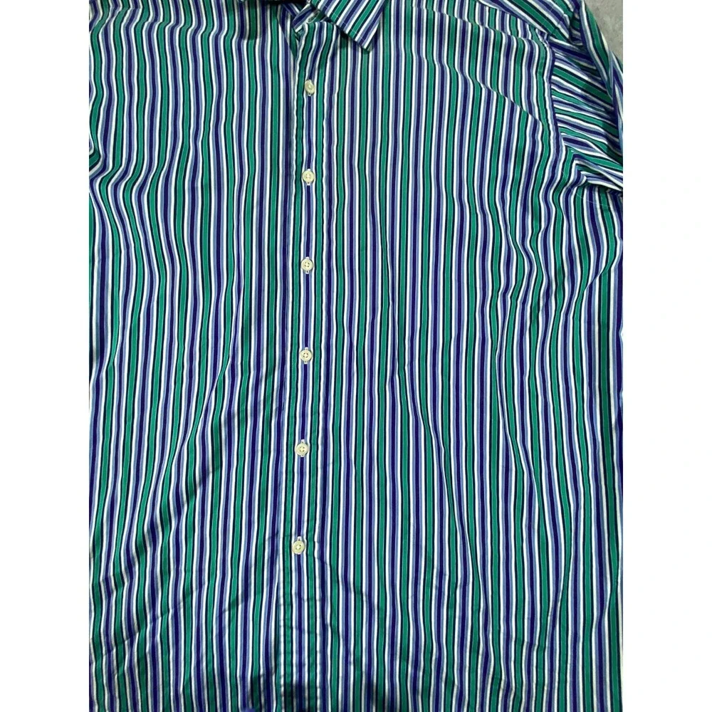 Polo Ralph Lauren Shirt Mens 2XL Multicolor Curham Classic Fit Casual Button‎ Up